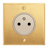 Art d'Arnould univers Memory power socket 2P+E Surface 16A 250V - brushed gold