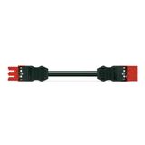 pre-assembled interconnecting cable Eca Socket/plug red