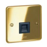 Synergy Authentic Data socket RJ45 category 6 Glossy gold