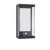 Anthracite Die-Casting Aluminium Clear Glass & Acrylic Diffuser LED 1.5 Watt 152Lm 3000K 3.7 Volt Beam Angle 87O IP65 Solar / Switch On/Off L: 12.6 W: 8.3 H: 25.2 cm