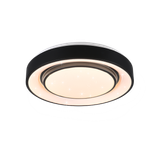 WiZ Mona LED ceiling lamp matt black starlight RGBW