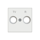 8550 BB Cover TV / R socket SAT White - Sky Niessen