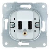 USB charger socket 5V, 2A