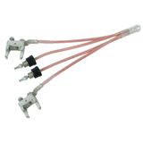 EaS device f. cable junction box 2x E14 2x Elsic E clamp f. mast light