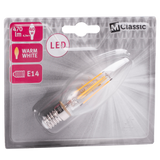 LED Bulb Filament E14 4.3W B35 2700K 470lm CL
