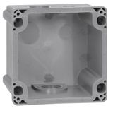Box Hypra - IP44 - for Prisinter surface sockets 3P+E/3P+N+E - 63 A - plastic