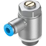 GRLA-3/8-QS-6-D One-way flow control valve