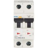 RCD/MCB combination, 40 A, 300 mA, MCB trip characteristic: B, 2p, RCD trip characteristic: A