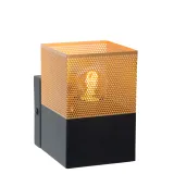 RENATE Wall Light  1x E27/40W Black/Gold