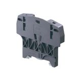 TERMINAL BLOCK & STRIP MOUNTING & RETENTION ACCESSORIES, END STOP, LENGTH 2.539 IN [64.5 MM], -67 – 230 °F [-55 – 110 °C]