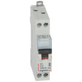 DX³6000 10kA high inlet and low outlet U+N screw circuit breaker 230V~ - 2A - curve C - 1 module