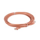 Patch cord category 5e UTP PVC light pink 5 meters