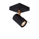 GRONY Wall Spotlight incl DTW Gu10/5W  Black/Gold