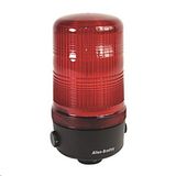 Allen-Bradley 855BS-N35SL4 Round 90 mm Beacon, 1/2 inch Conduit Mount, Standard, 24/48V AC/DC Full Voltage, LED Single Color Selectable Steady/Flash, Red