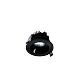 MIRROR - MODEL S - RECESSED DOWNLIGHT ADJUSTABLE LIGHTING DIRECTION 8W 30DEG 95X45 MM BLACK