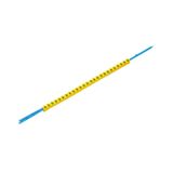 Mounting mandrel, 2.5 - 5 mm, 4.2 mm, Blank, yellow