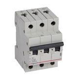 MCB RX³ 6000 - 3P - 400V~ - 32 A - C curve - prong/fork type supply busbars