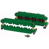 Top and bottom busbar support for XF, 2x40x10, 65kA