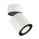 SUPROS CL ceiling light,round,white,2100lm,4000K SLM LED,