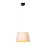 WOOLLY Pendant light-Cream-Ø28-1xE27-60W-Cotton