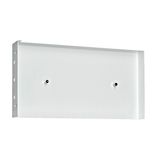 Wall bracket white for emergency luminaires Design K8