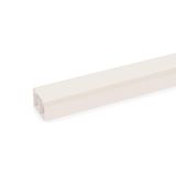 LE 4060 TW cws  Channel LE, for cable storage, 2000x60x40, cream white Polyvinyl chloride