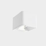 Wall fixture IP65 Wilson Square LED 9W LED warm-white 3000K ON-OFF White 623lm