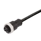 Sensor-actuator Cable (assembled), 7/8", Number of poles: 5, Cable len