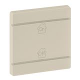 Cover plate Valena Life - GEN/ON/OFF marking - 2 modules - ivory