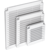 grille with plugs 200x200 white