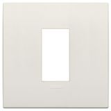 Classic plate 1M technopolymer ivory