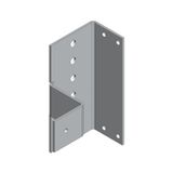 Duct angle for 40mm wiring ducts for device components