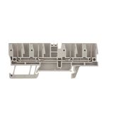 Feed-through terminal block, Plug-in connection, 2.5 mm², 500 V, 24 A,