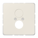 Centre plate for 2 loudspeaker sockets 562