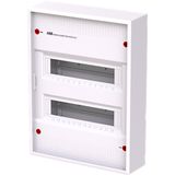 Consumer Unit, 24PLE 2R , Without Door , RAL9016