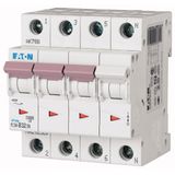 Miniature circuit breaker (MCB), 32 A, 3p+N, characteristic: D