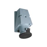 Surface socket-outlet, 5h, 63A, IP44, 3P+N+E