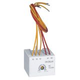 CTX³ time delay block - for CTX³ 22/40/65/100/150 - on delay - 110-230 V~/=