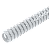 VF 30 rws  Connecting channel, HF, flexible, dia. 30mm, pure white Polypropylene