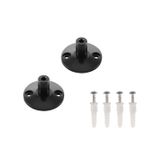 WALL BRACKET, for TENSEO, short, black, 2 pieces