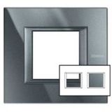 Axolute - 2x2-mod cover plate anthracite