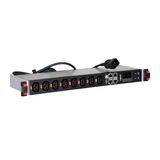 PDU metered 19 inches 1 phase 16A with 12 x C13 outlets and C20 input