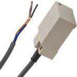 Proximity sensor, inductive, unshielded, rectangular, 20 mm, 3-wire, N