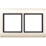 AQUADESIGN frame, 2-fold, white