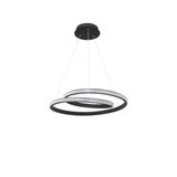 Traic Dimmable Sandy Black Aluminium  & Acrylic  LED 25 Watt 230 Volt  1900Lm 3000K IP20  D: 55 H: 120 cm Adjustable height