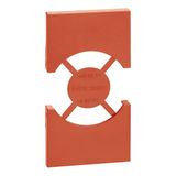 L.NOW - IT/GER socket 10/16A cover 2M red