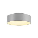 MEDO 30 LED ceiling light, silver-grey, option. suspendable