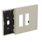 L.NOW - frame 3M sand double socket cover