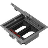 OptiLine 45 - Altira floor outlet box - 4 modules