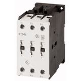 Contactor, 3 pole, 380 V 400 V: 30 kW, 24 V DC, DC operation, Screw terminals